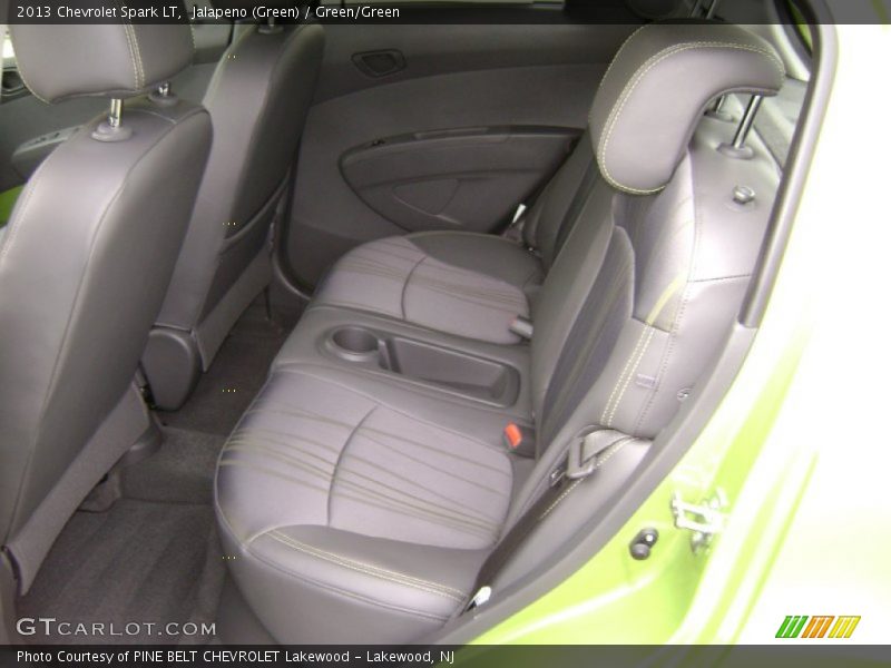 Rear Seat of 2013 Spark LT