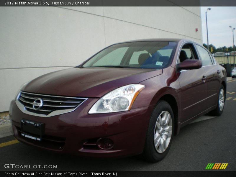 Tuscan Sun / Charcoal 2012 Nissan Altima 2.5 S