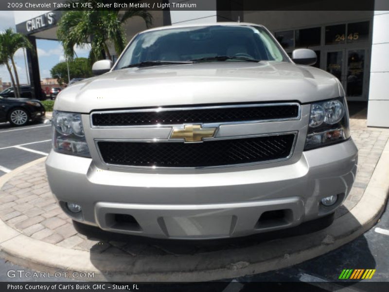 Silver Birch Metallic / Light Titanium 2009 Chevrolet Tahoe LT XFE