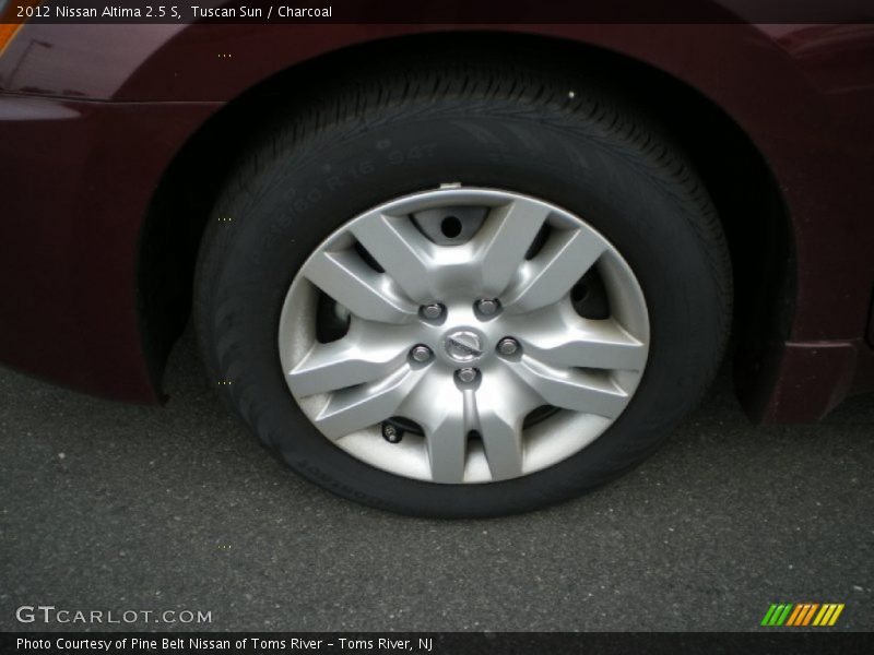 Tuscan Sun / Charcoal 2012 Nissan Altima 2.5 S