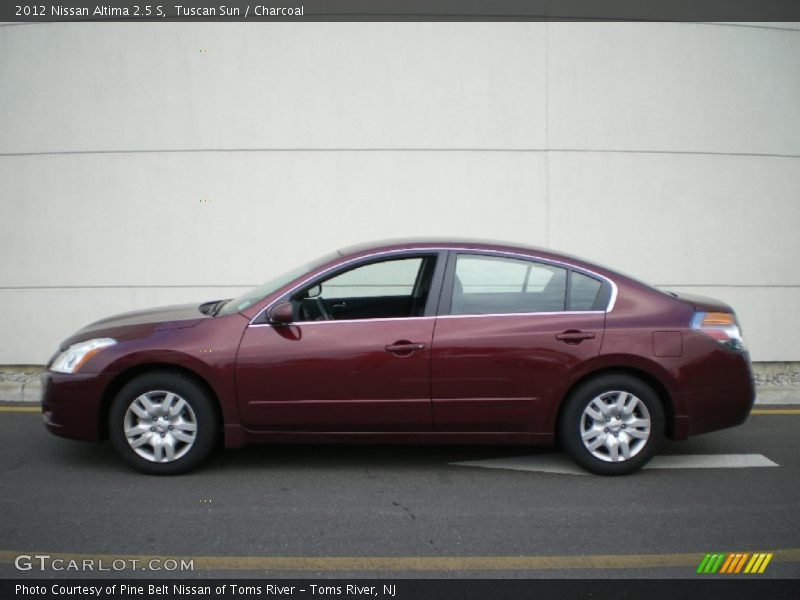 Tuscan Sun / Charcoal 2012 Nissan Altima 2.5 S