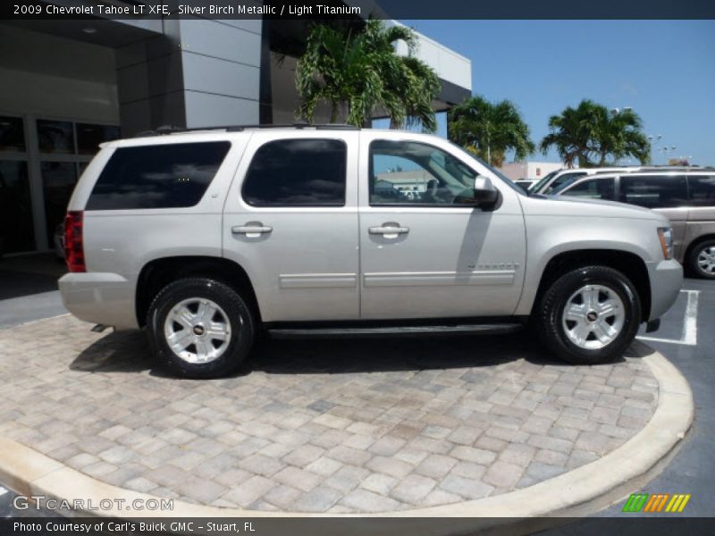 Silver Birch Metallic / Light Titanium 2009 Chevrolet Tahoe LT XFE