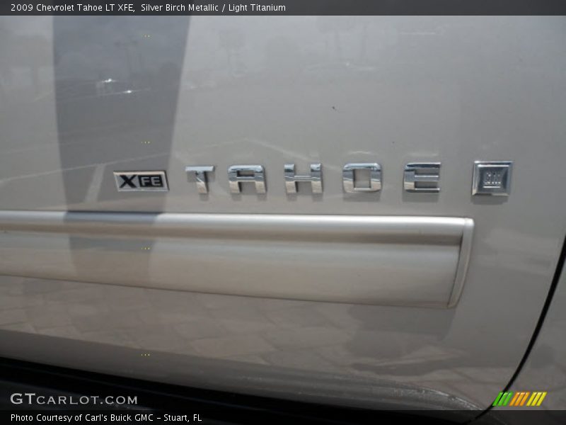 Silver Birch Metallic / Light Titanium 2009 Chevrolet Tahoe LT XFE