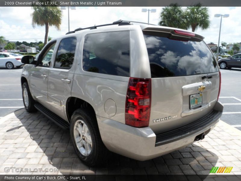 Silver Birch Metallic / Light Titanium 2009 Chevrolet Tahoe LT XFE