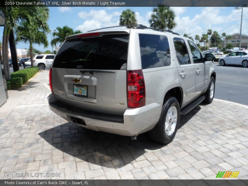 Silver Birch Metallic / Light Titanium 2009 Chevrolet Tahoe LT XFE