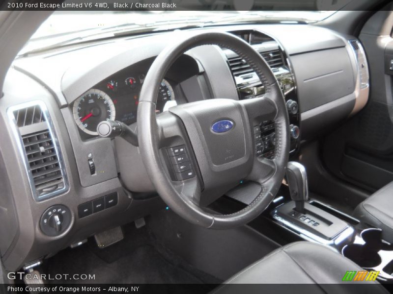 Black / Charcoal Black 2010 Ford Escape Limited V6 4WD