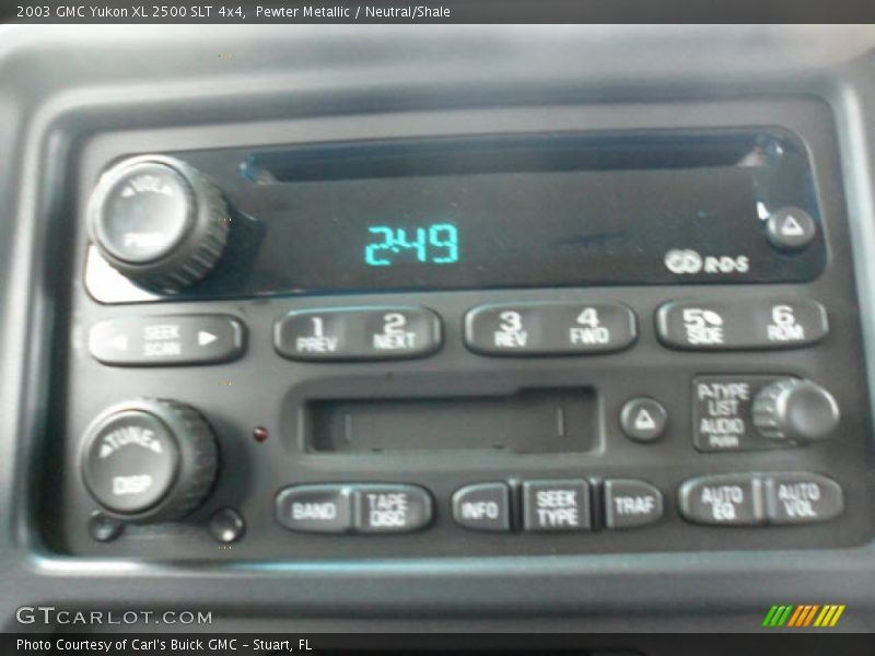 Pewter Metallic / Neutral/Shale 2003 GMC Yukon XL 2500 SLT 4x4