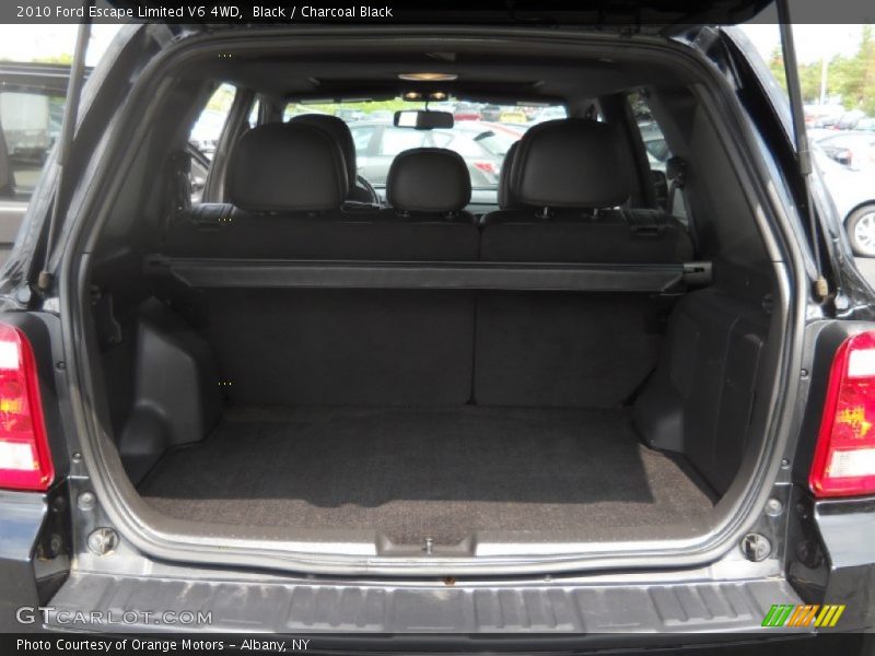 Black / Charcoal Black 2010 Ford Escape Limited V6 4WD