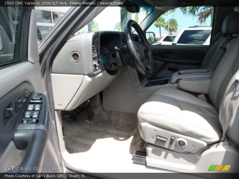 Pewter Metallic / Neutral/Shale 2003 GMC Yukon XL 2500 SLT 4x4