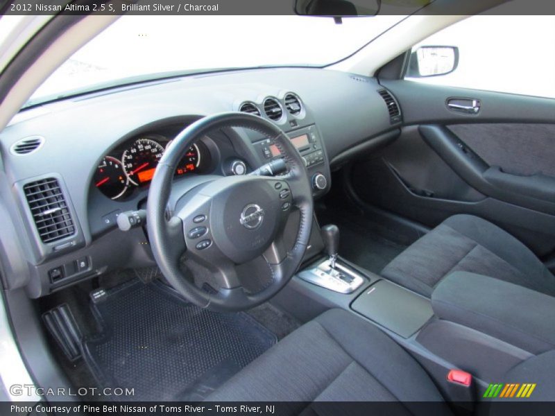 Brilliant Silver / Charcoal 2012 Nissan Altima 2.5 S