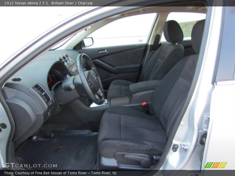 Brilliant Silver / Charcoal 2012 Nissan Altima 2.5 S