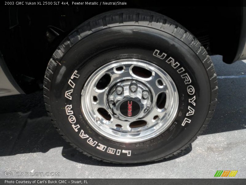 Pewter Metallic / Neutral/Shale 2003 GMC Yukon XL 2500 SLT 4x4