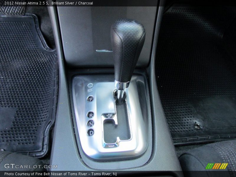 Brilliant Silver / Charcoal 2012 Nissan Altima 2.5 S
