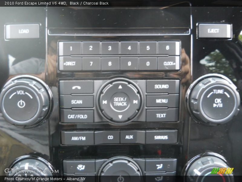 Black / Charcoal Black 2010 Ford Escape Limited V6 4WD