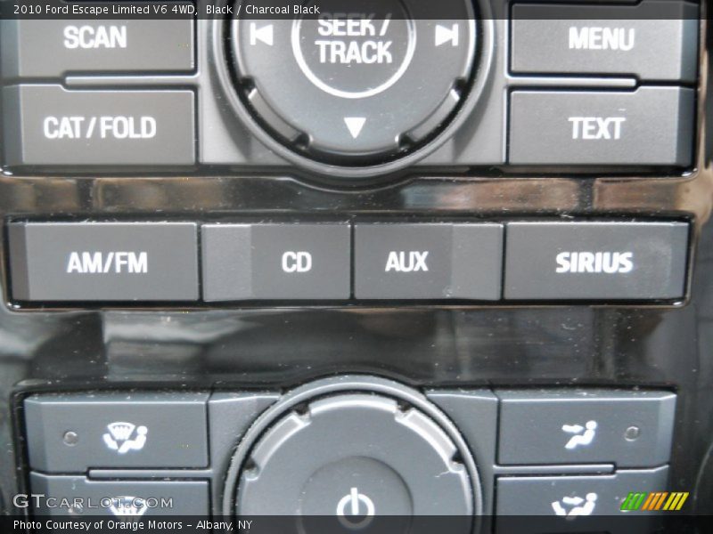 Black / Charcoal Black 2010 Ford Escape Limited V6 4WD