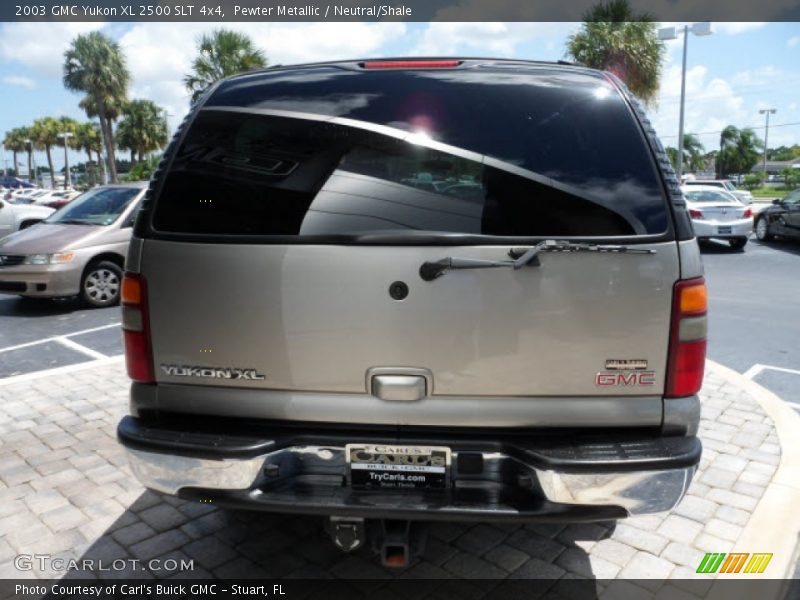 Pewter Metallic / Neutral/Shale 2003 GMC Yukon XL 2500 SLT 4x4