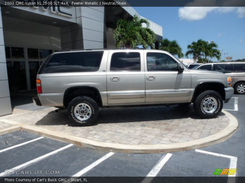 Pewter Metallic / Neutral/Shale 2003 GMC Yukon XL 2500 SLT 4x4