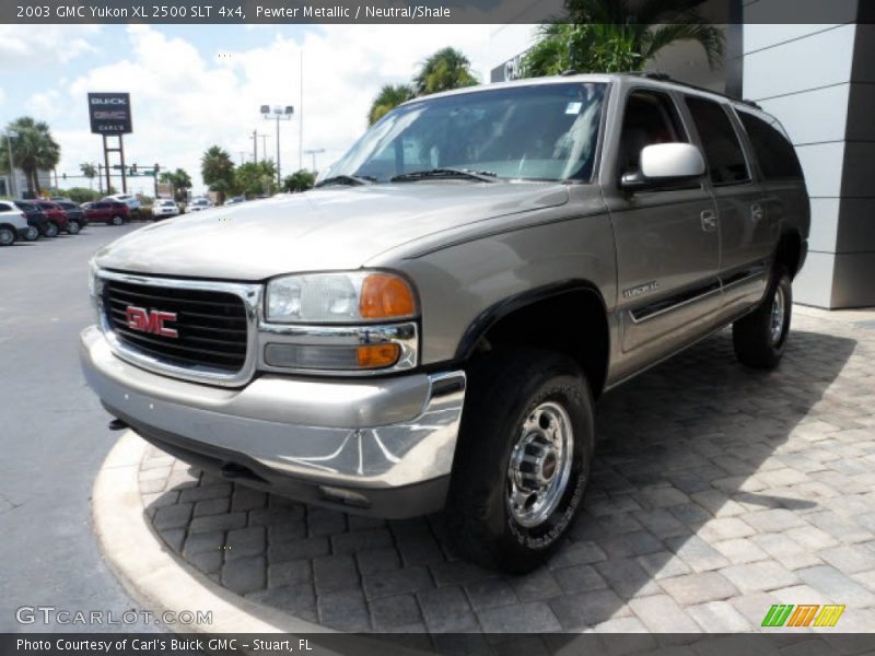 Pewter Metallic / Neutral/Shale 2003 GMC Yukon XL 2500 SLT 4x4