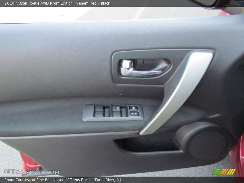 Venom Red / Black 2010 Nissan Rogue AWD Krom Edition