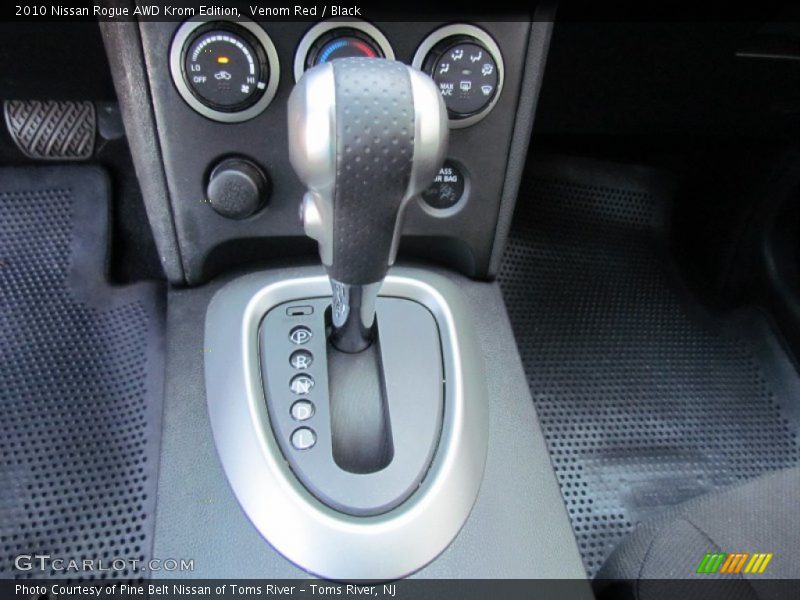  2010 Rogue AWD Krom Edition Xtronic CVT Automatic Shifter