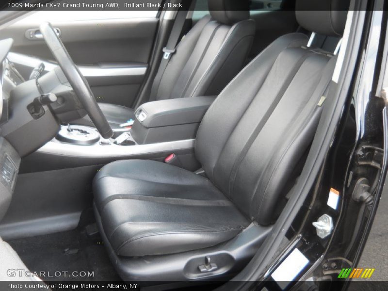 Brilliant Black / Black 2009 Mazda CX-7 Grand Touring AWD