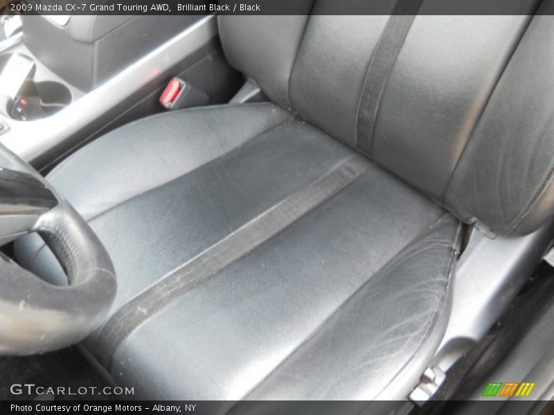 Brilliant Black / Black 2009 Mazda CX-7 Grand Touring AWD