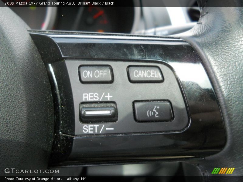 Brilliant Black / Black 2009 Mazda CX-7 Grand Touring AWD