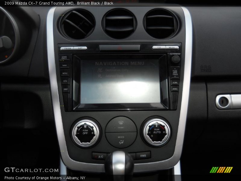 Brilliant Black / Black 2009 Mazda CX-7 Grand Touring AWD