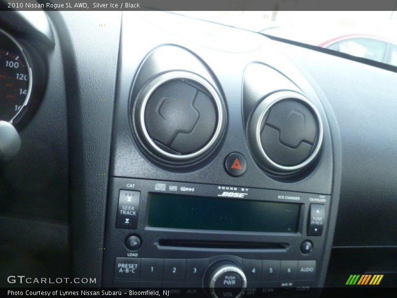 Silver Ice / Black 2010 Nissan Rogue SL AWD