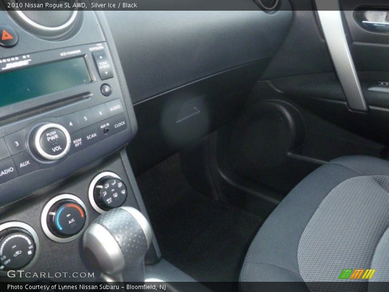 Silver Ice / Black 2010 Nissan Rogue SL AWD