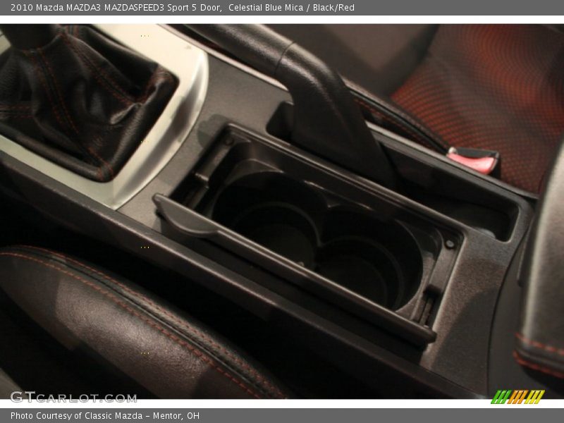 Celestial Blue Mica / Black/Red 2010 Mazda MAZDA3 MAZDASPEED3 Sport 5 Door