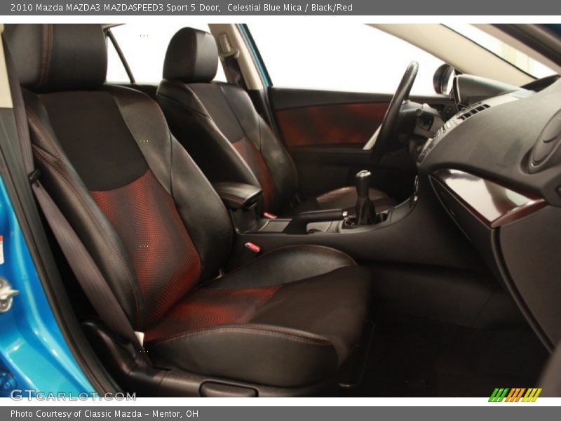  2010 MAZDA3 MAZDASPEED3 Sport 5 Door Black/Red Interior