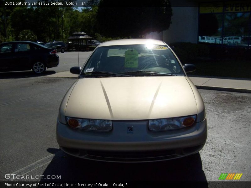 Gold / Tan 2001 Saturn S Series SL2 Sedan