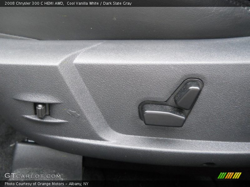 Cool Vanilla White / Dark Slate Gray 2008 Chrysler 300 C HEMI AWD