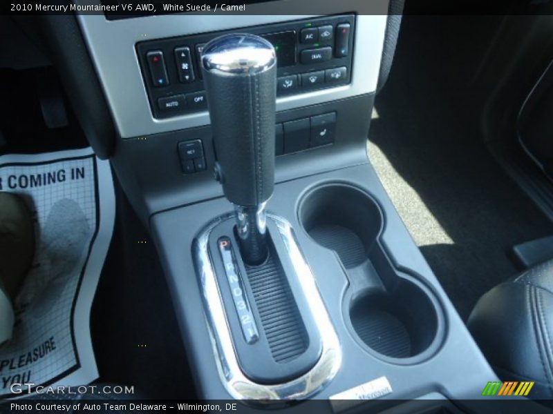 White Suede / Camel 2010 Mercury Mountaineer V6 AWD