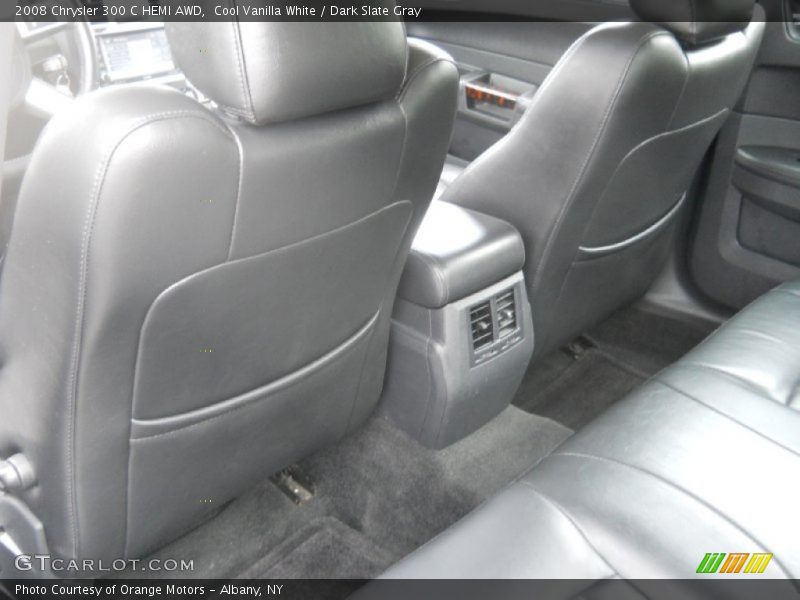 Cool Vanilla White / Dark Slate Gray 2008 Chrysler 300 C HEMI AWD