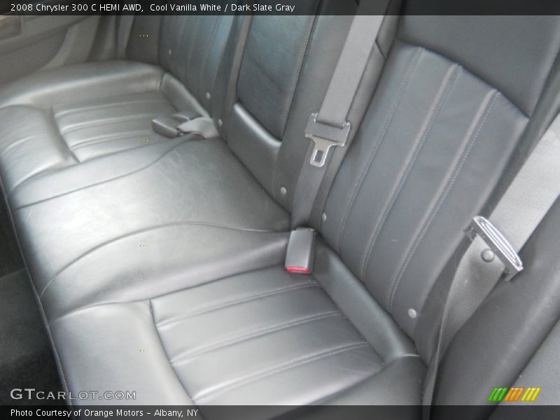 Cool Vanilla White / Dark Slate Gray 2008 Chrysler 300 C HEMI AWD
