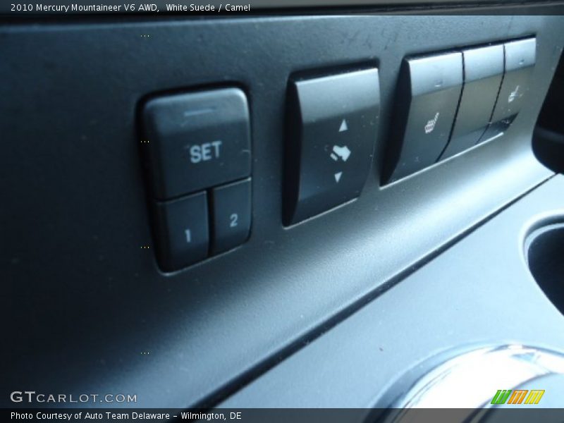 White Suede / Camel 2010 Mercury Mountaineer V6 AWD
