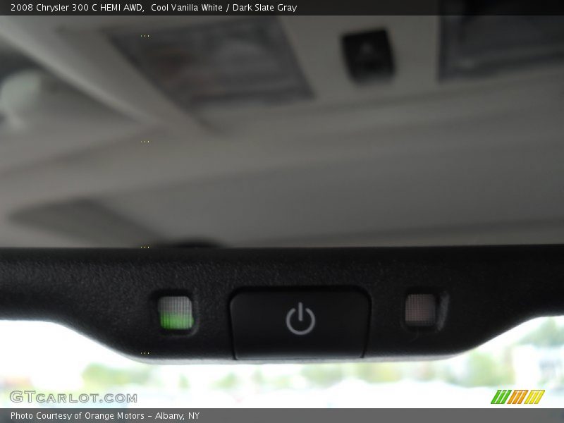 Cool Vanilla White / Dark Slate Gray 2008 Chrysler 300 C HEMI AWD