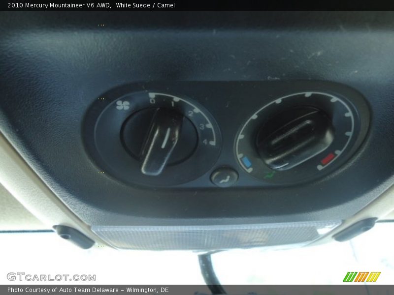 White Suede / Camel 2010 Mercury Mountaineer V6 AWD