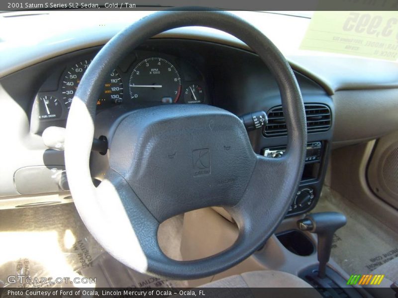 Gold / Tan 2001 Saturn S Series SL2 Sedan