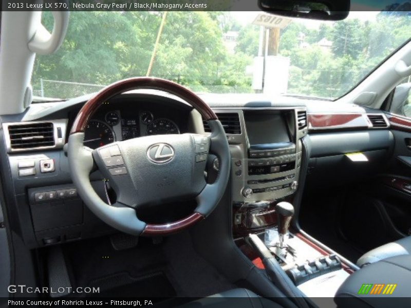Dashboard of 2013 LX 570