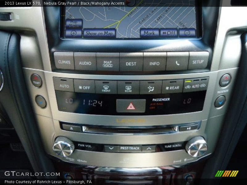 Controls of 2013 LX 570