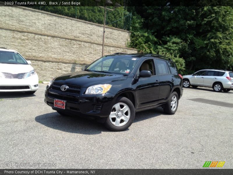 Black / Sand Beige 2009 Toyota RAV4 4WD