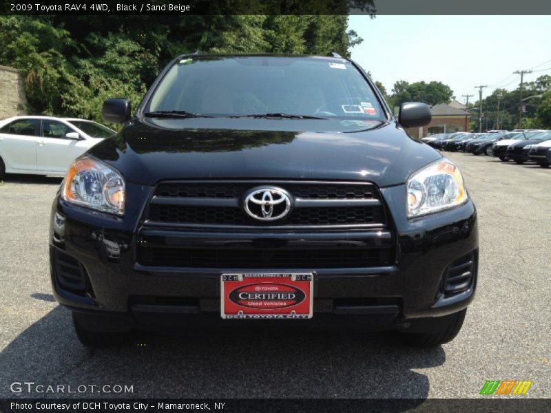 Black / Sand Beige 2009 Toyota RAV4 4WD