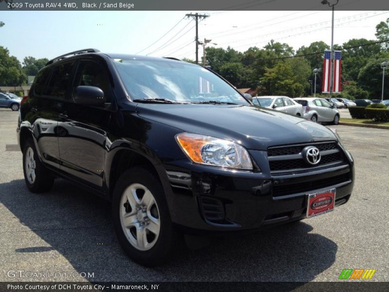 Black / Sand Beige 2009 Toyota RAV4 4WD