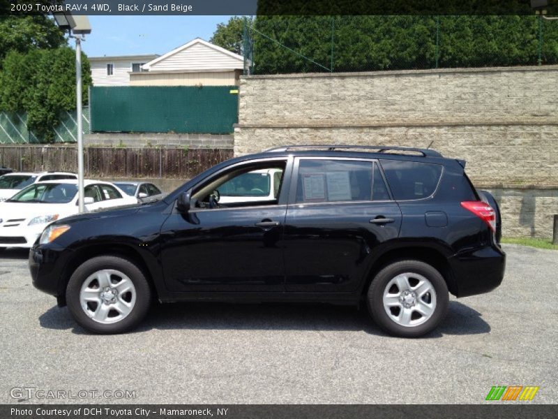 Black / Sand Beige 2009 Toyota RAV4 4WD