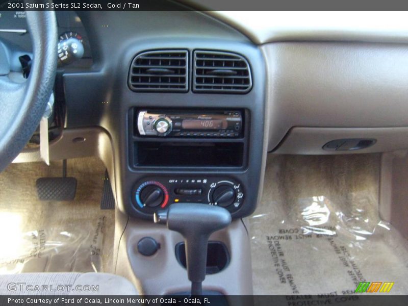 Gold / Tan 2001 Saturn S Series SL2 Sedan