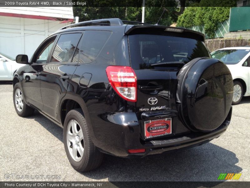 Black / Sand Beige 2009 Toyota RAV4 4WD