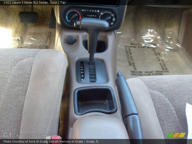 Gold / Tan 2001 Saturn S Series SL2 Sedan